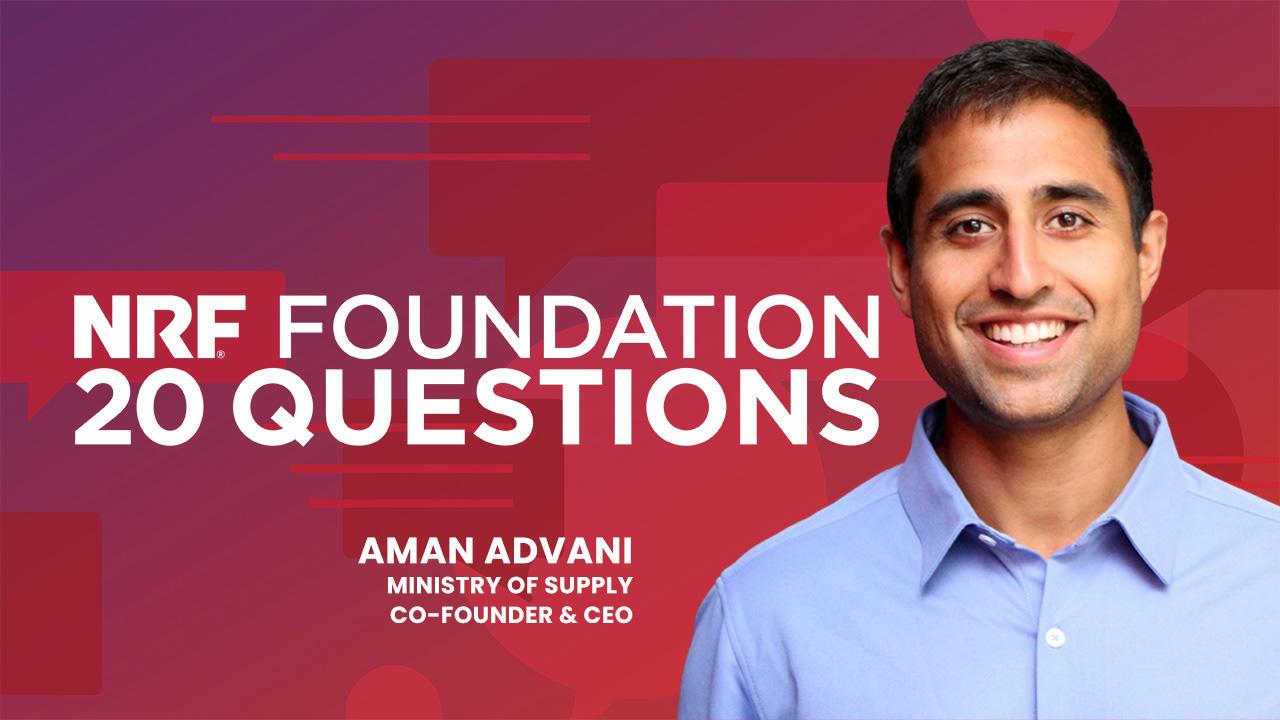 NRF Foundation 20 Questions with Aman Advani
